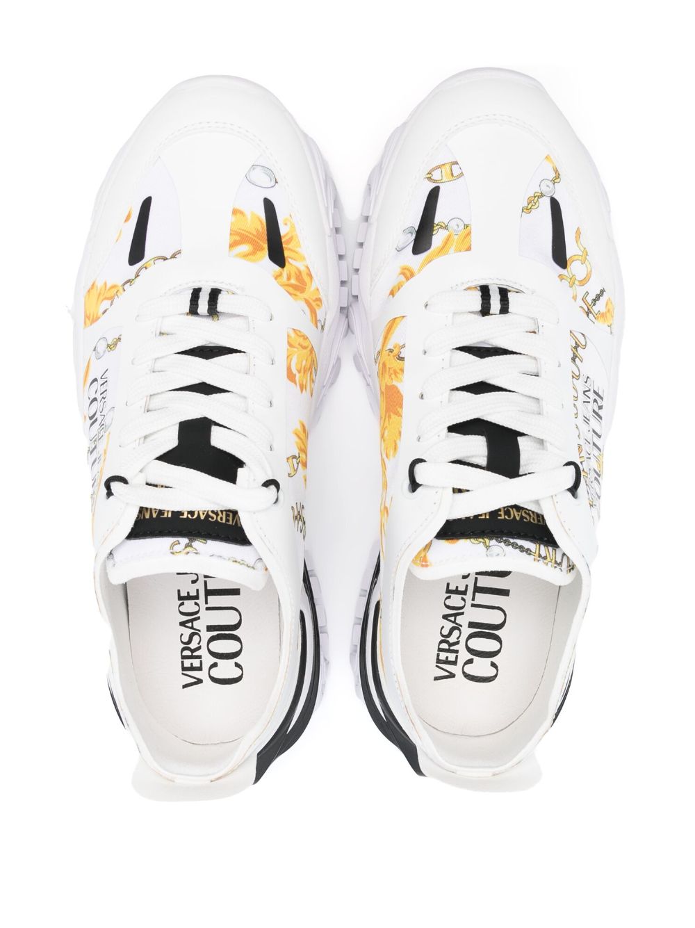 Versace Jeans Couture Baroccoflage-print low-top sneakers - Image 4