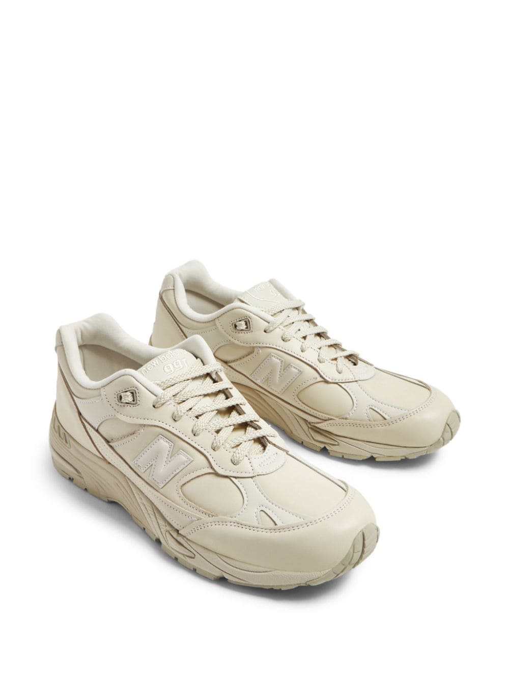 Prada logo-plaque low-top sneakers - Image 4