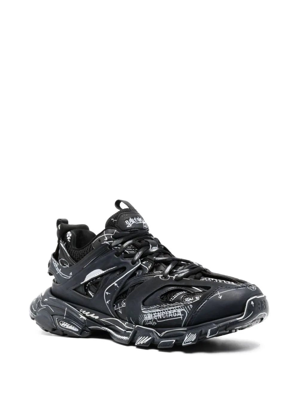 Balenciaga Track sketch-print panelled sneakers - Image 2