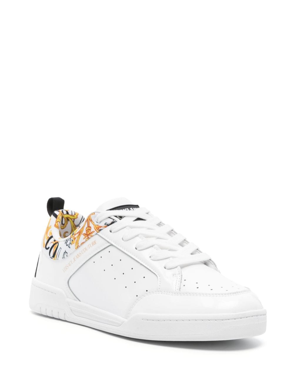 Versace Jeans Couture Brooklyn patent-leather sneakers - Image 2