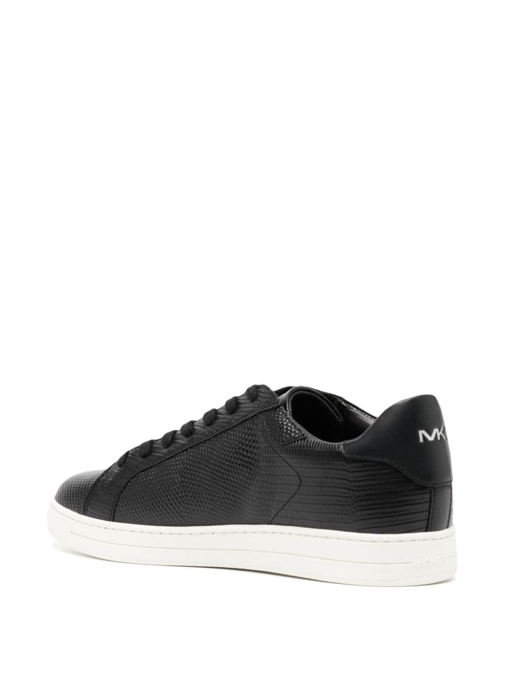 Michael Kors Keating snakeskin-effect leather sneakers - Image 3