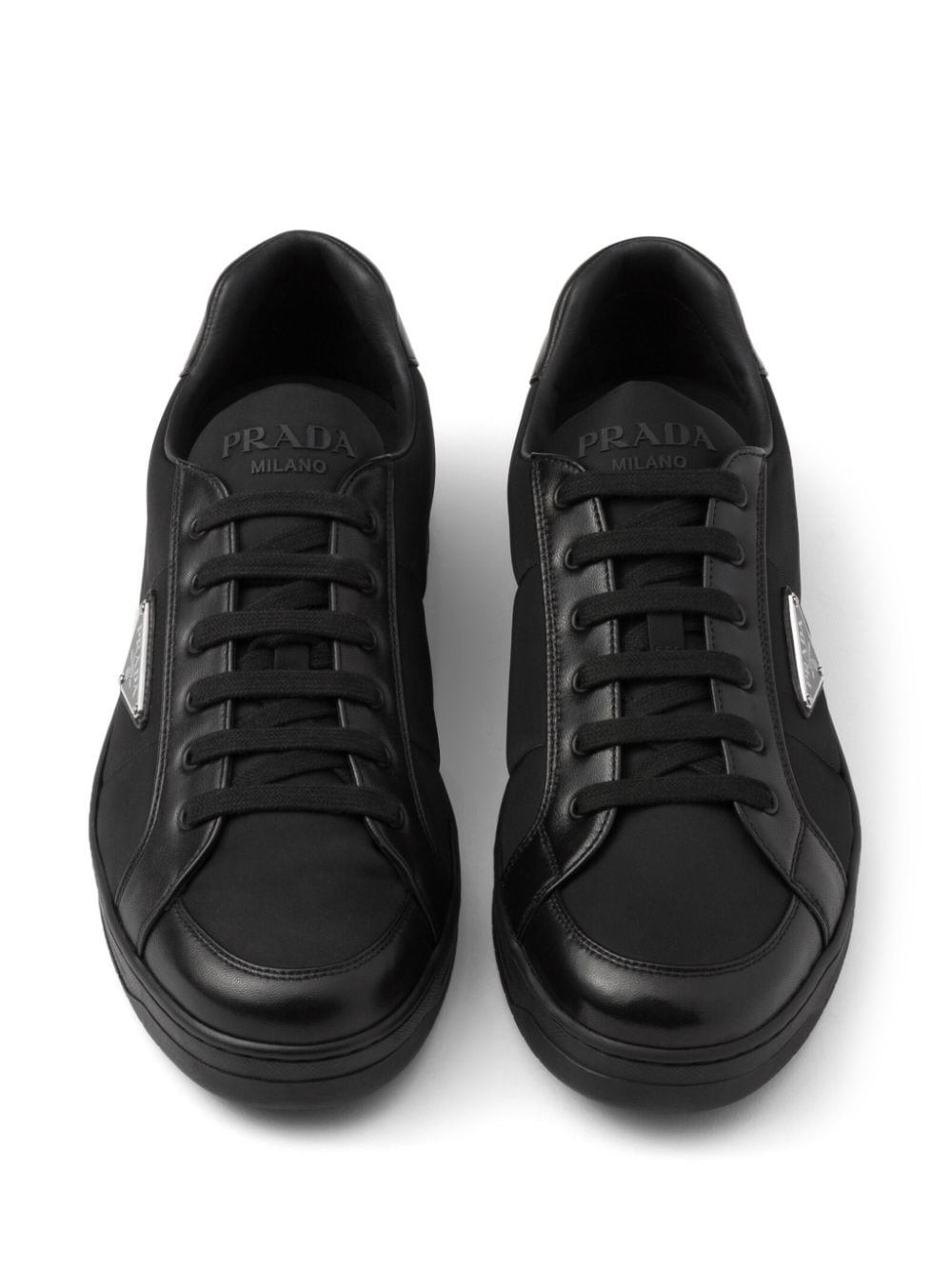 Prada Downtown triangle-logo sneakers - Image 4