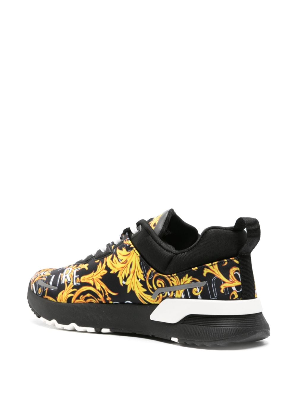 Versace Jeans Couture Barocco-print panelled sneakers - Image 3