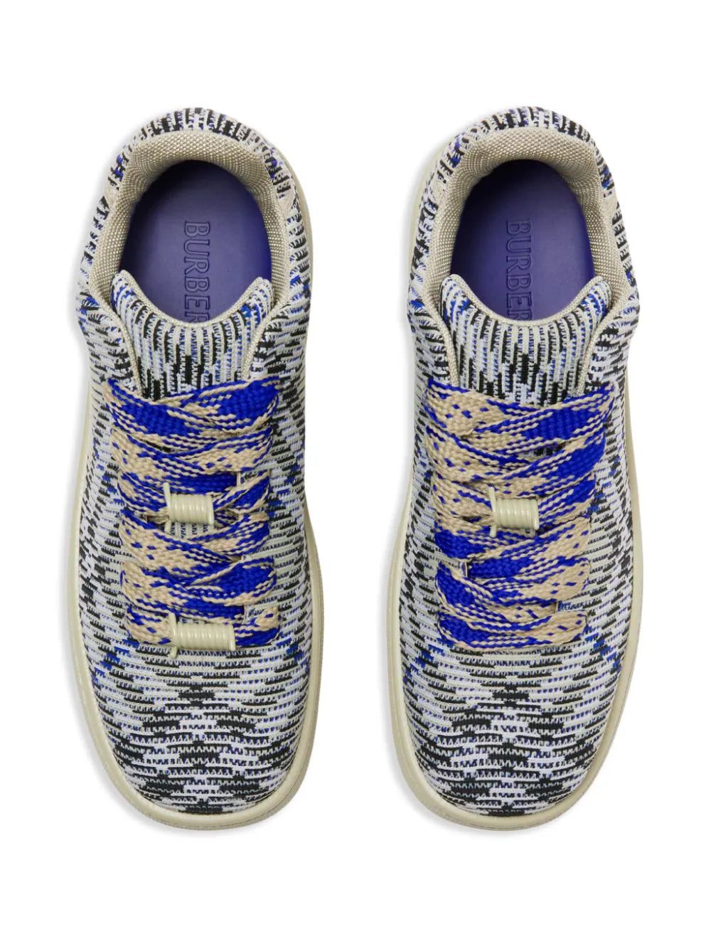 Burberry Box checked sneakers - Image 4