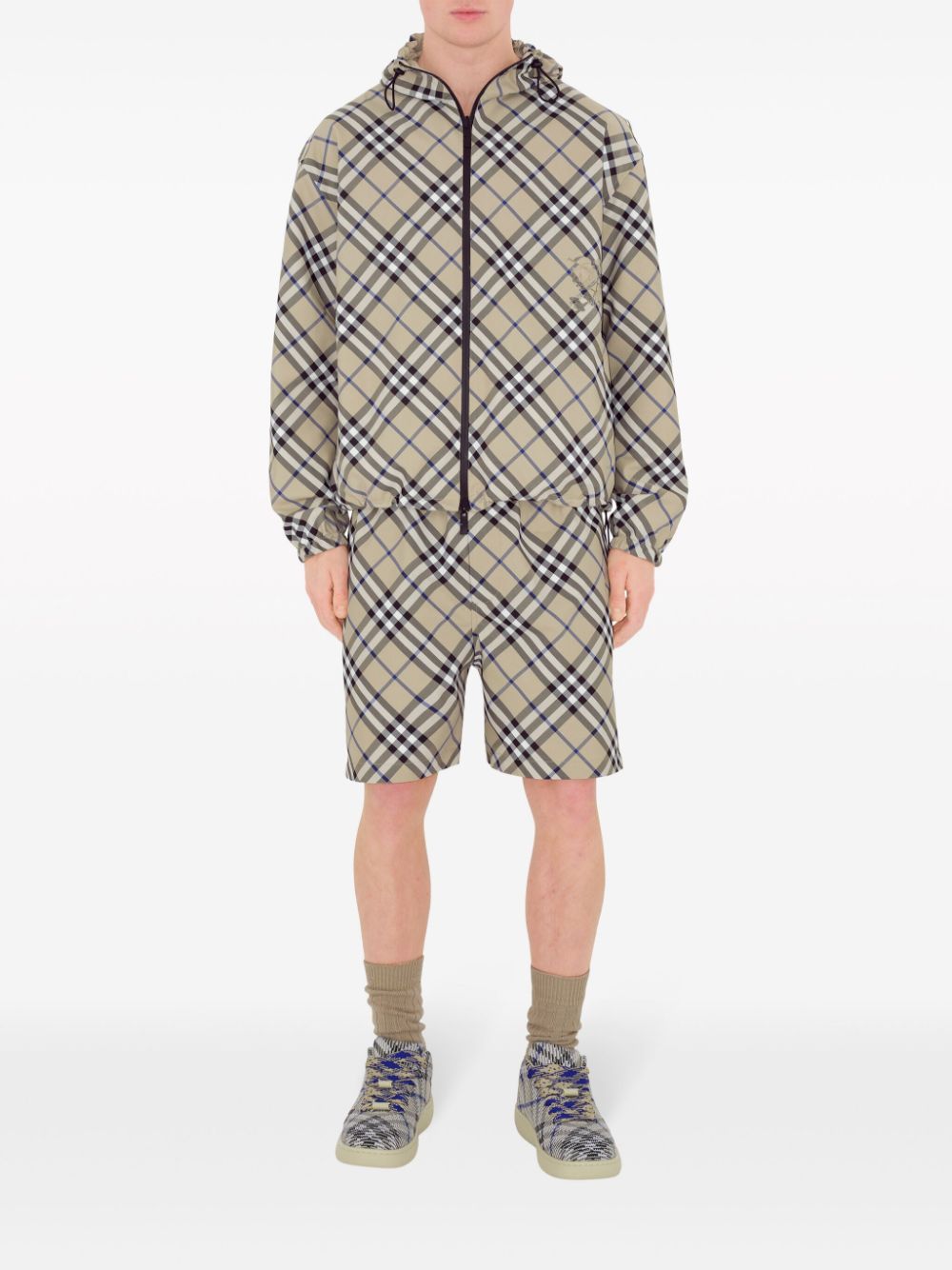 Burberry Box checked sneakers - Image 6