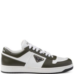 Prada Downtown colour-block leather sneakers
