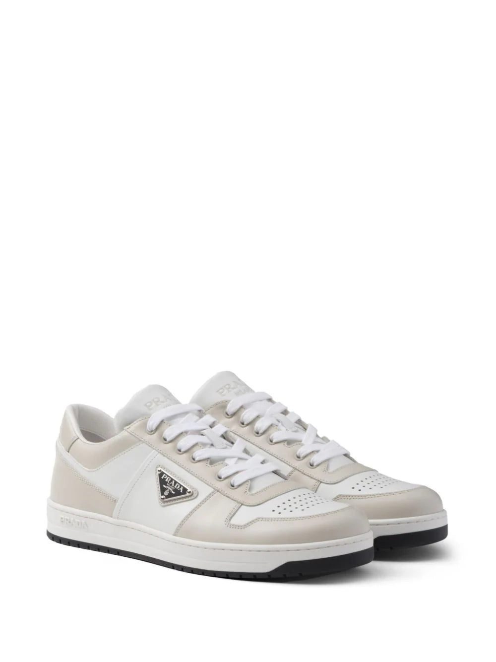 Prada Downtown logo-appliqué sneakers - Image 2