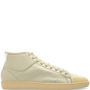 Saint Laurent canvas mid-top sneakers