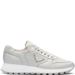 Prada logo-plaque low-top sneakers
