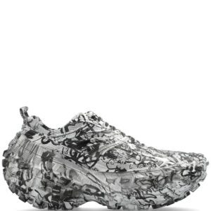 Balenciaga Bouncer graffiti-print sneakers